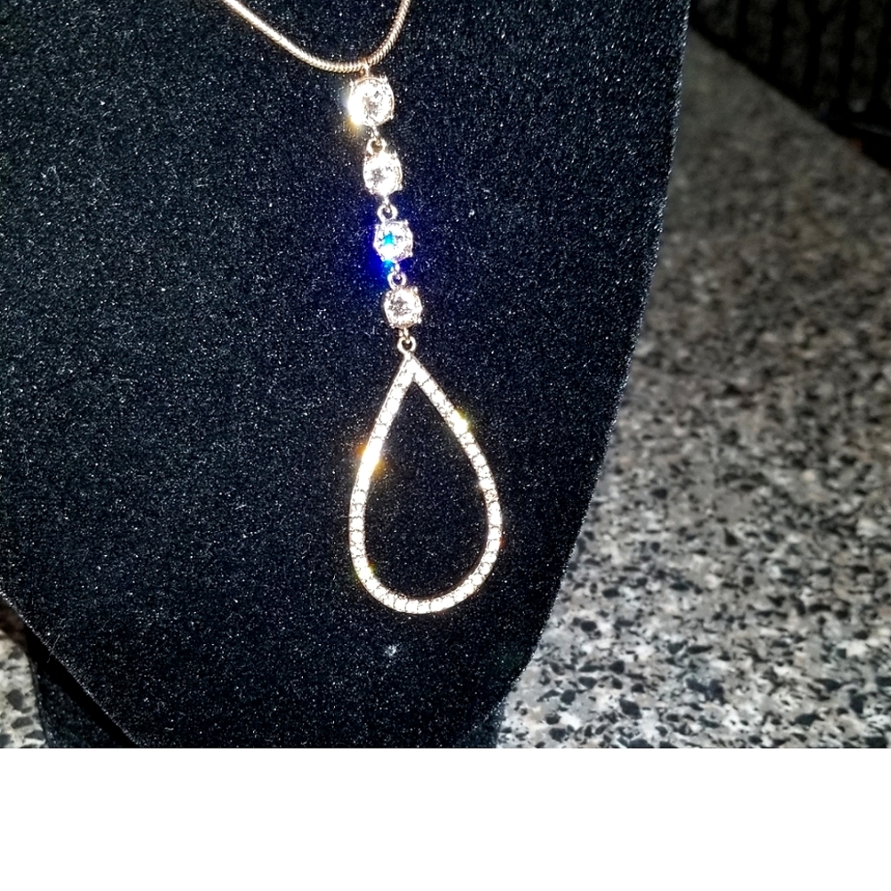 Adjustable Length Rose Gold Necklace